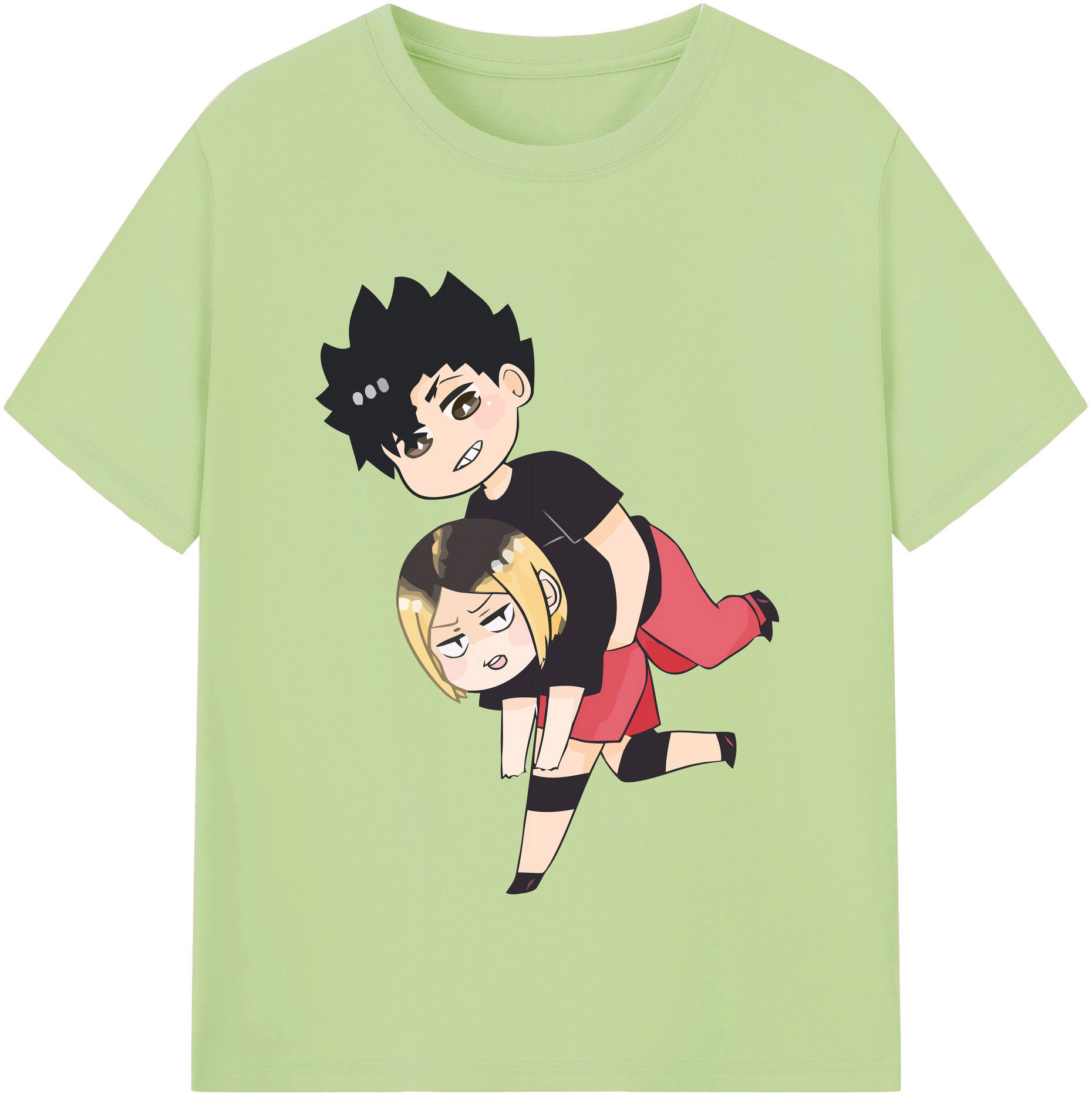 （画像用） ハイキュー!! Haikyu!! 綿100％半袖Tシャツ（フロントプリント）